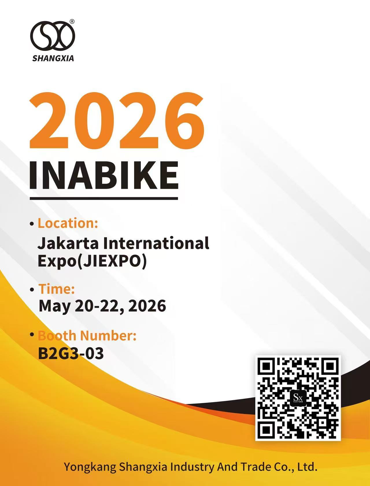 Taispeántas Inabike 2026, SXJZ Gluaisrothar Ionsúite turrainge ag teacht！